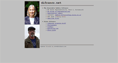 Desktop Screenshot of difranco.net